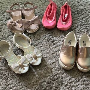 Bundle of four toddler shoes!!!